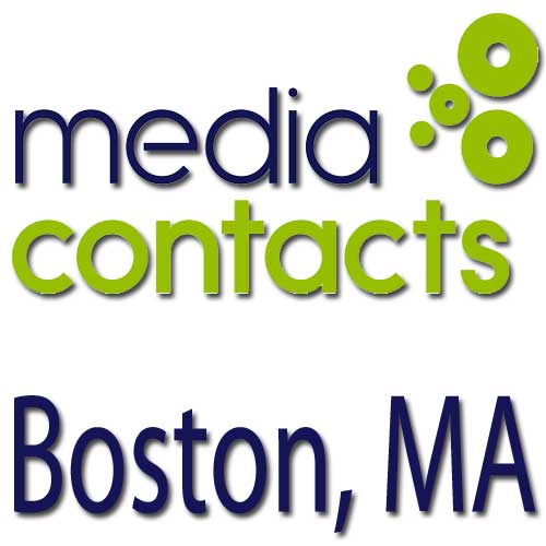 Media Contacts Database List and Directory, Boston MA