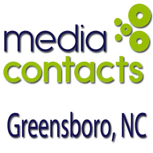 Media Contacts Database List and Directory, Greensboro NC
