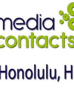 Media Contacts Database List and Directory, Honolulu HI