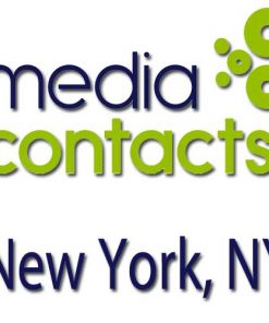 Media Contacts Database List and Directory, New York City NY
