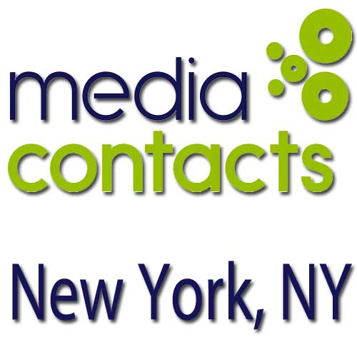 Media Contacts Database List and Directory, New York City NY